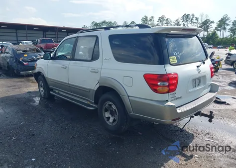 2001 Toyota Sequoia Sr5 V8 from USA, damaged, VIN 5TDZT34A91S033841